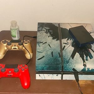 Ps4 with 2 controls